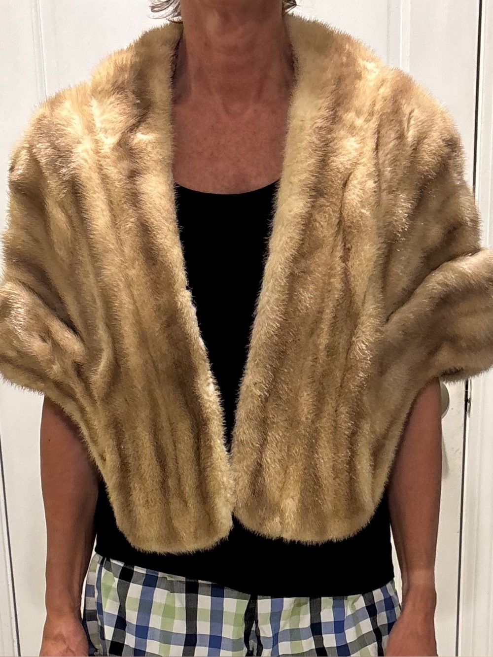 Classic Cream Mink Women's stole